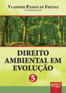 Capa do livro Direito Ambiental em Evolução