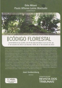 Capa do livro Novo Código Florestal – Milaré e Leme
